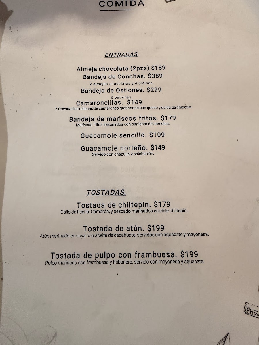 Balandra - Cocina de puerto Menu - Image 6